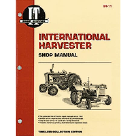 Aftermarket Shop Service Manual I&T IH-11 For International Harvester 600 650 MAW70-0039